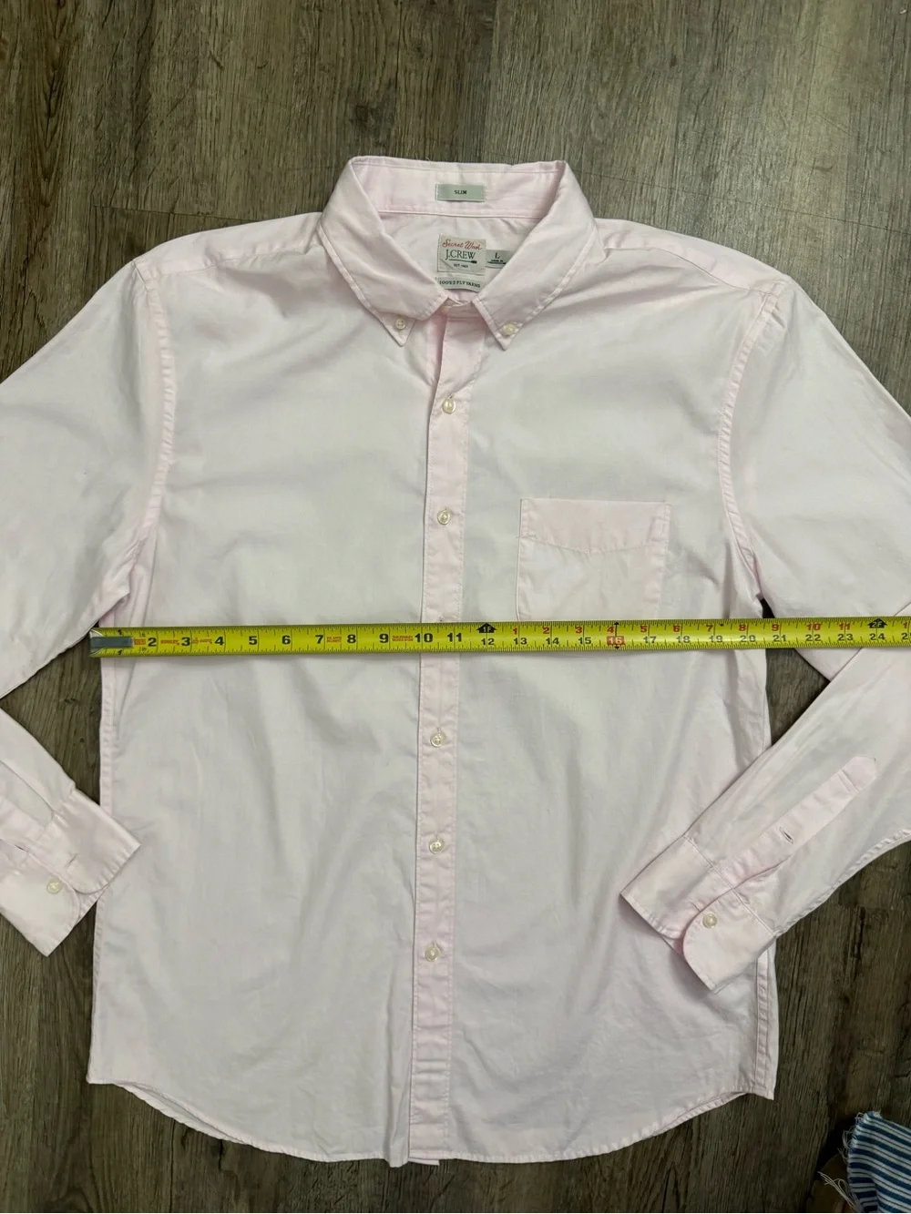 J. Crew • Secret Wash Cotton Poplin Shirt